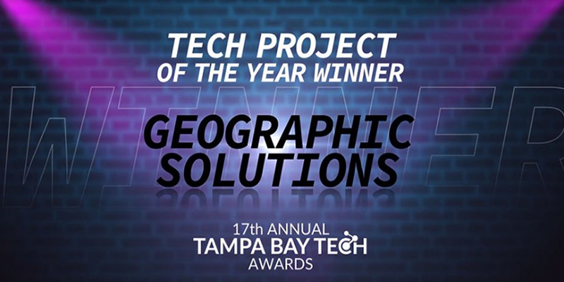 Geographic Solutions Awarded 2020 Tech Project Of The Year For Pandemic Unemployment Assistance Effort